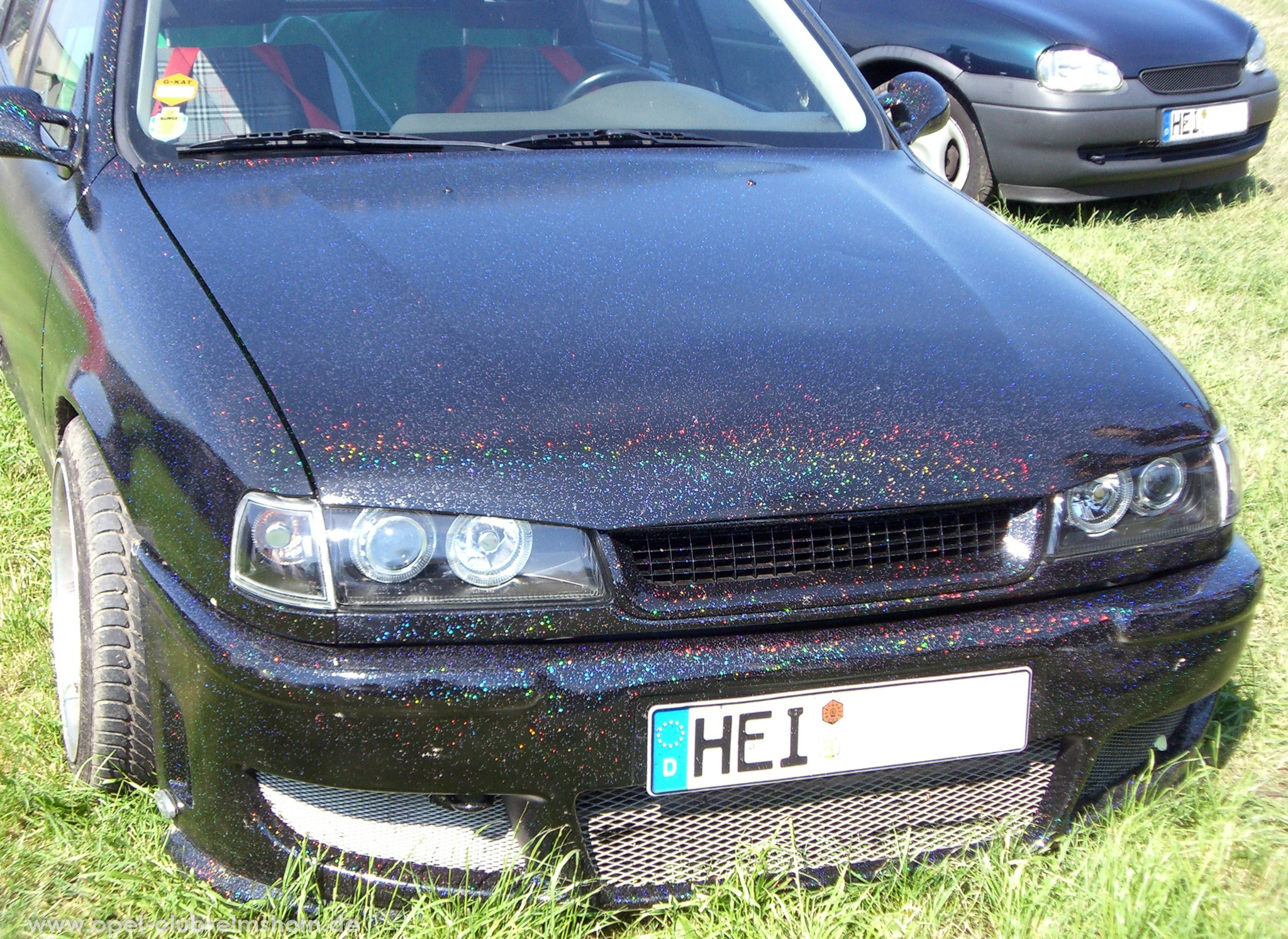 Opeltreffen Brunsbüttel Opelfreunde 2008 - 20080704_161832 - Vectra A mit Glitterlack