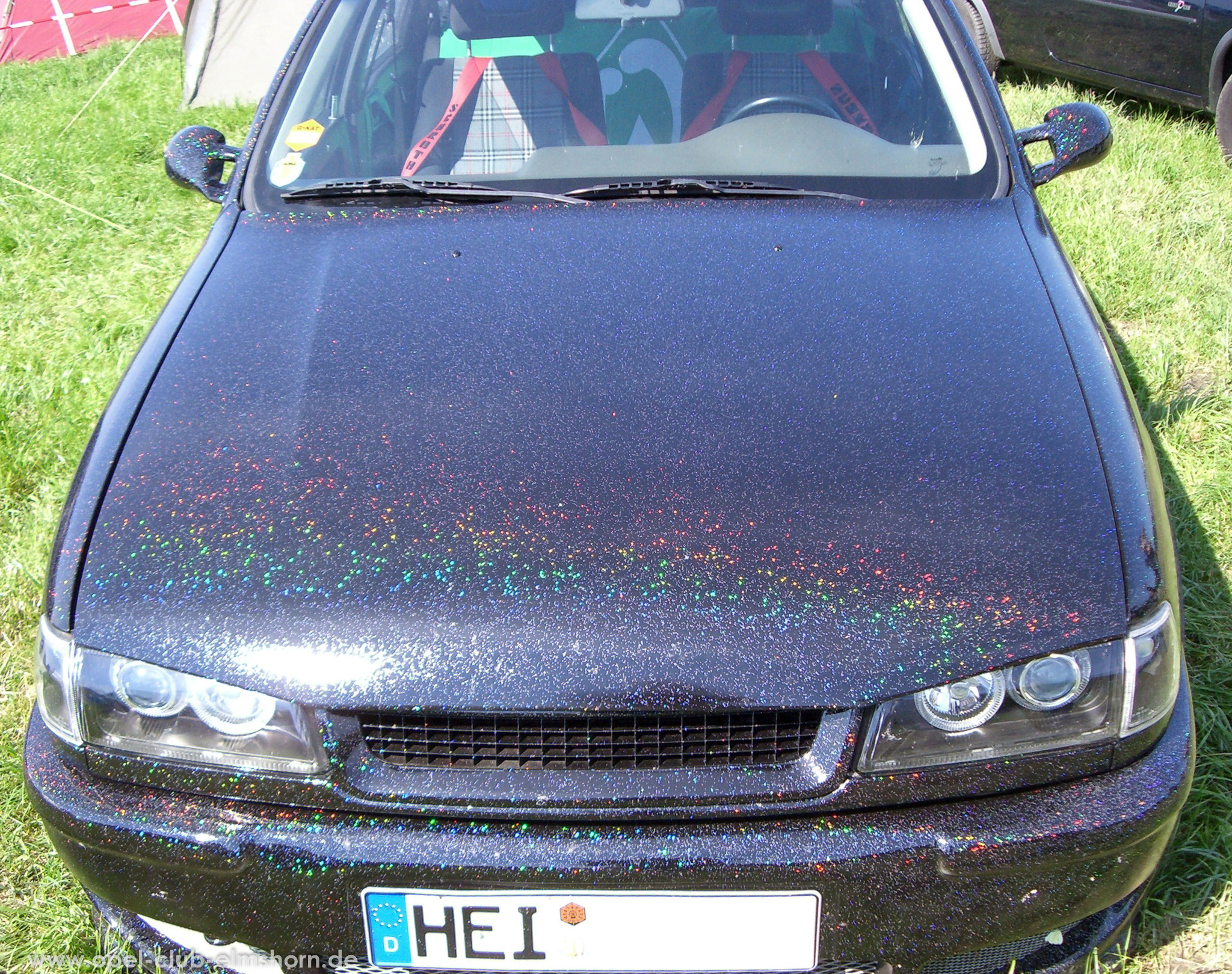 Opeltreffen Brunsbüttel Opelfreunde 2008 - 20080704_161839 - Vectra A mit Glitterlack