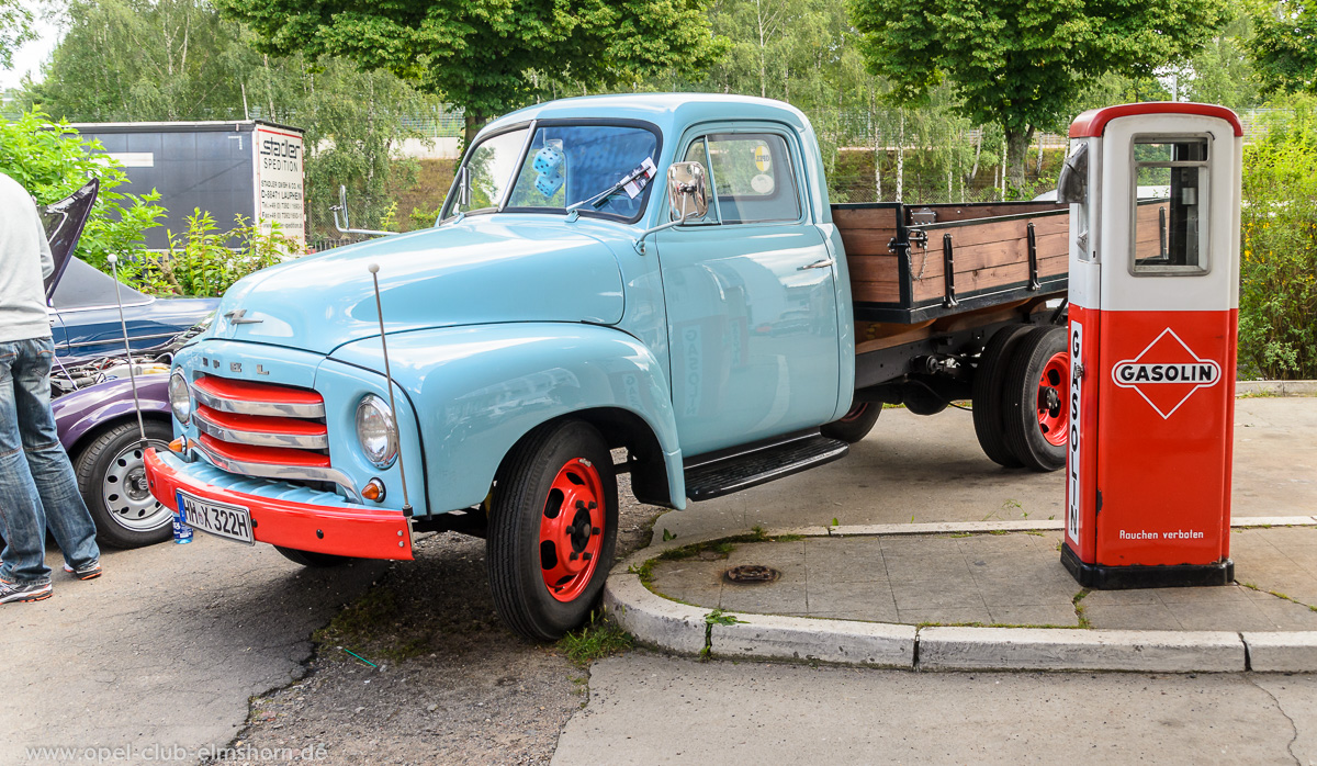 Altopeltreffen-Oldtimertankstelle-Hamburg-2016-20160709_115833-Opel-Blitz-Pritschenwagen