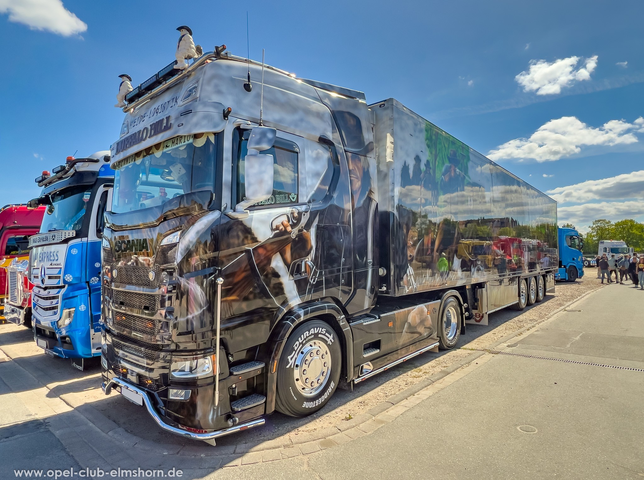 Scania S 520 V8 Showtruck „Buffalo Bill“